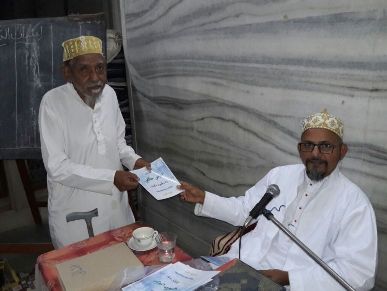 Mukaasir Maulaa at Dars-e-Haatemi, Nooraani Masjid